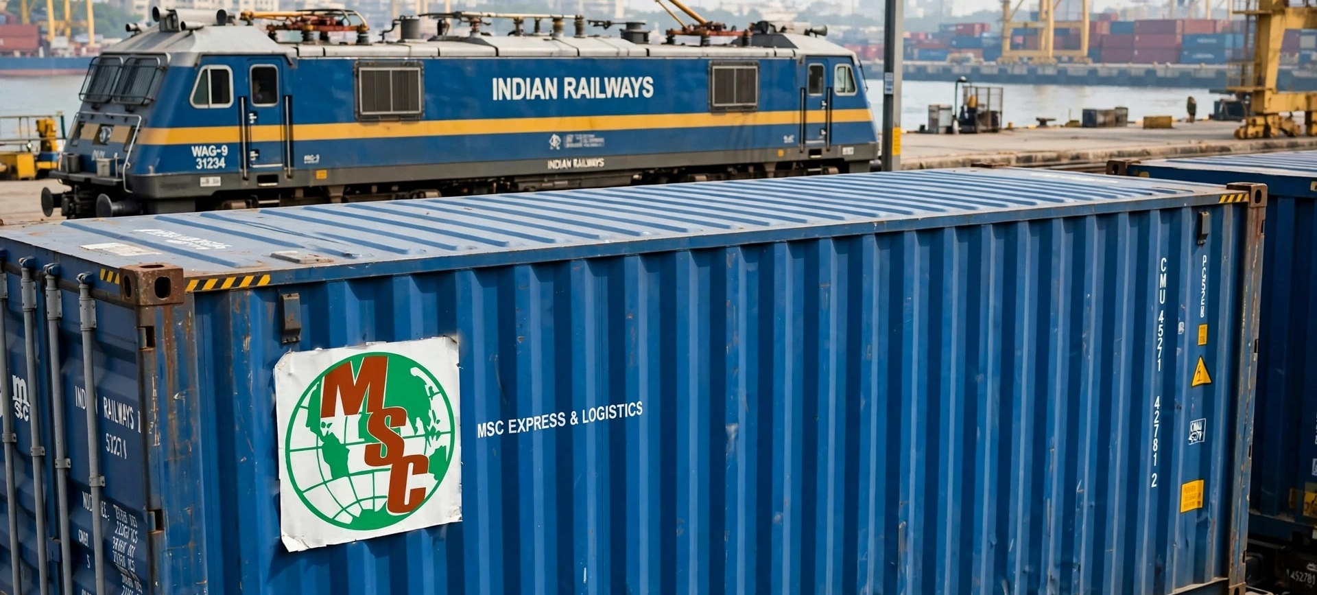 Train cargo logistics